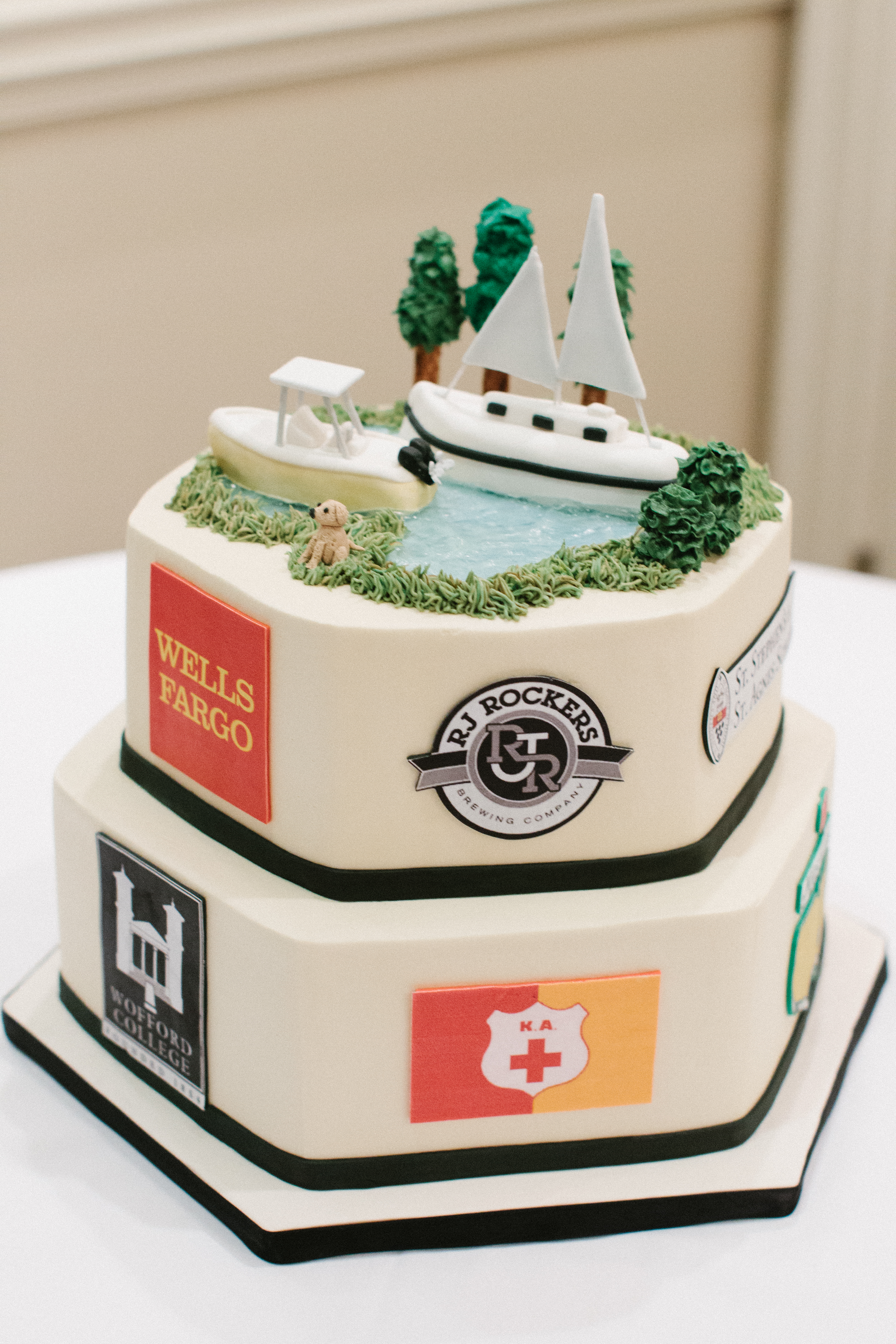 southern wedding traditions wells fargo cake photo