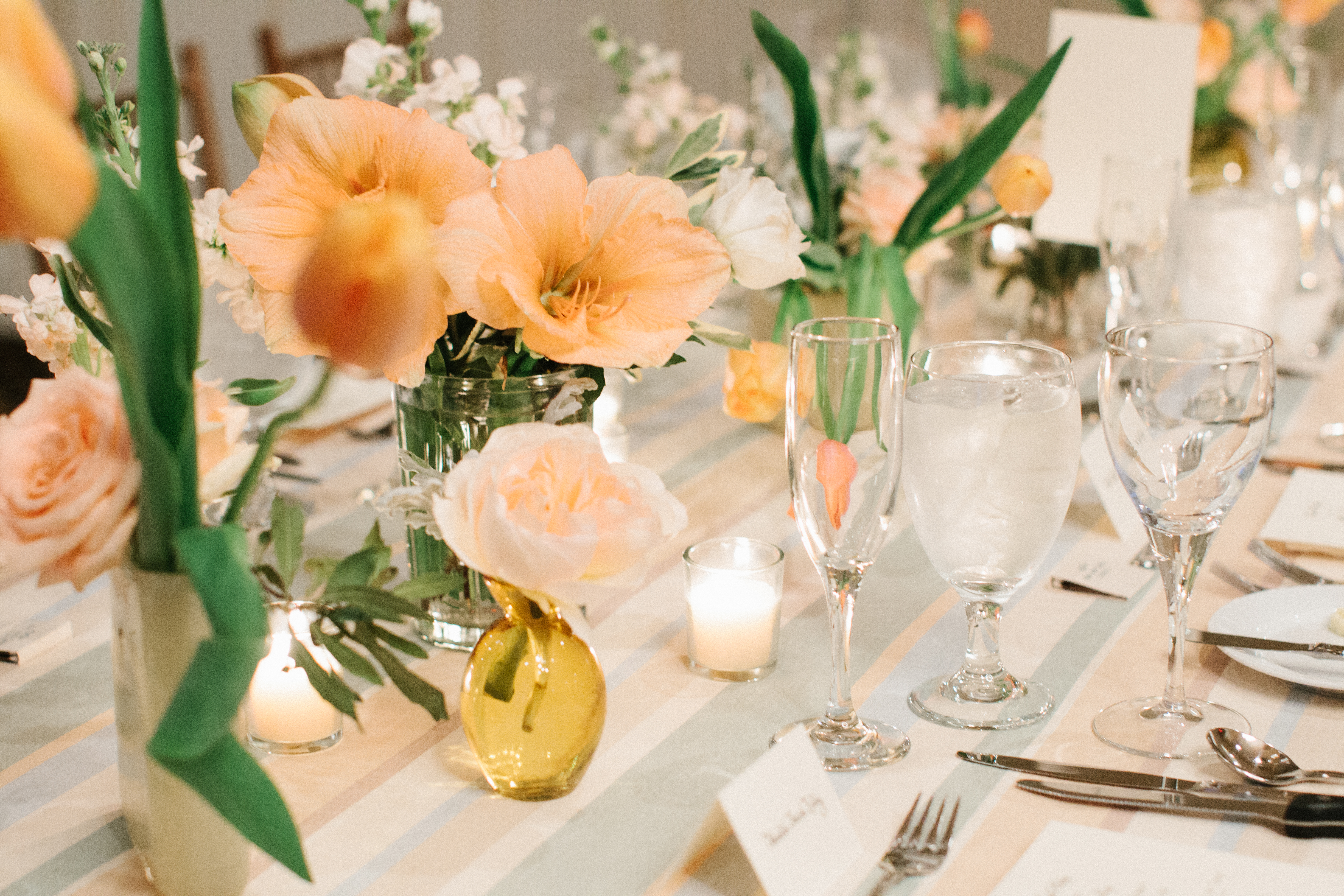 southern wedding traditions table decorations photo