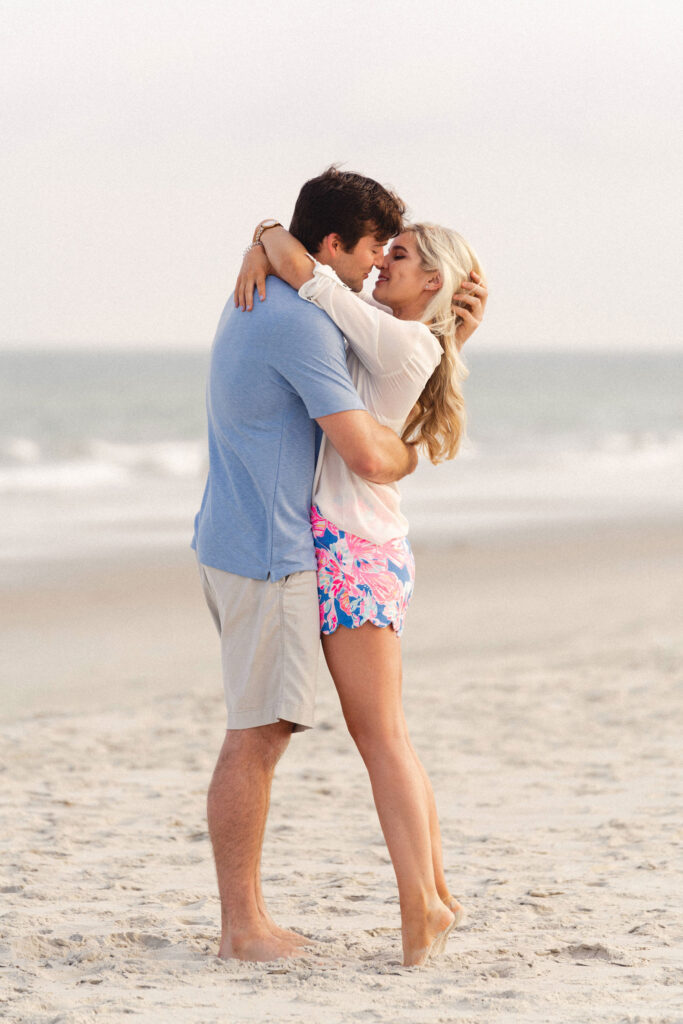 engagement photo by Myrtle Beach wedding photographer gillian claire