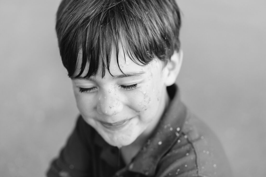 Family photos at Sunset Beach by myrtle beach photographer gillian claire