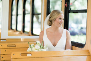 Wachesaw Plantation wedding carolina limousine trolley