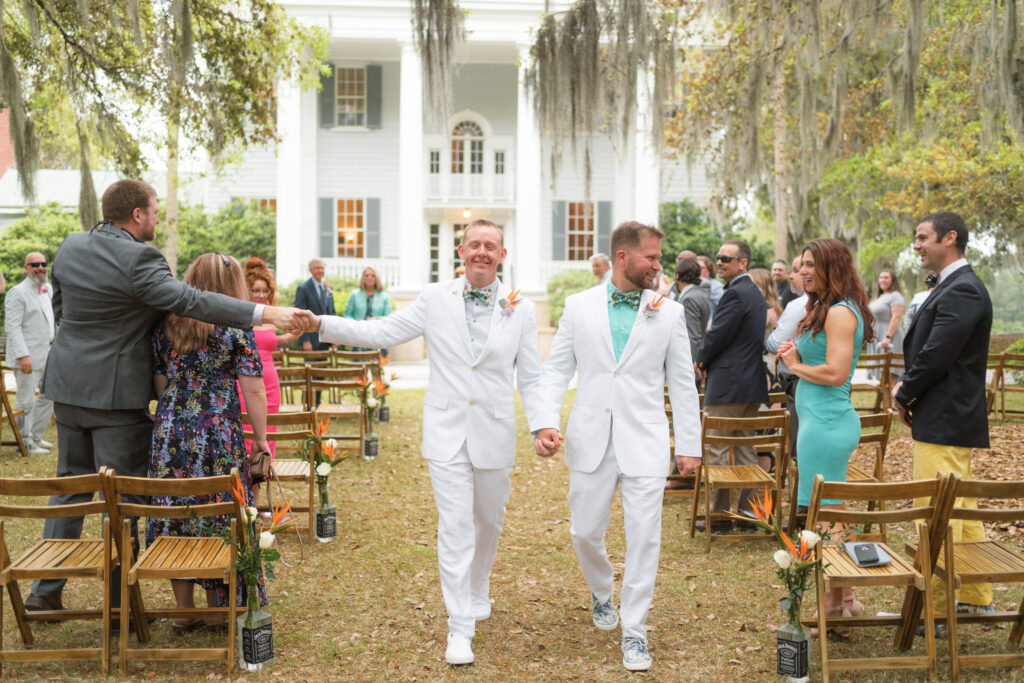 LBGTQ wedding McLeod Plantation by Charleston wedding photographer Gillian Claire